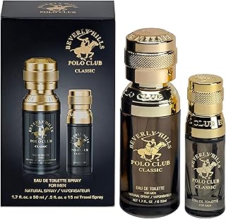 Beverly Hills Polo Club Classic Eau De Toilette Bonus Pack – 1.7 oz + 0.5 oz Travel Spray